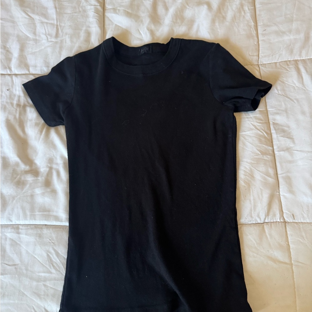 Brandy Melville Black Short Sleeve Tee